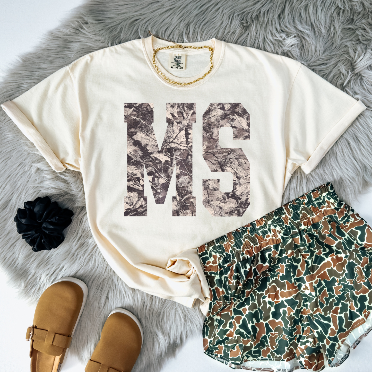 Camo Mississippi DTF Transfer