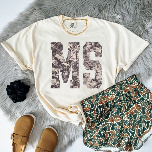 Camo Mississippi DTF Transfer