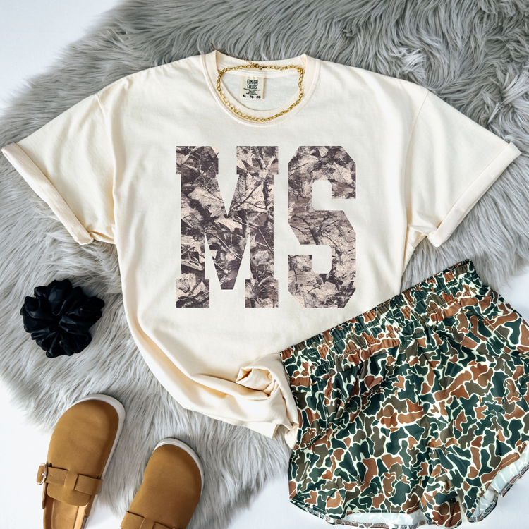 Camo Mississippi DTF Transfer