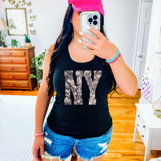 Camo New York DTF Transfer