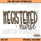 Camo Registered Nurse PNG Digital Download