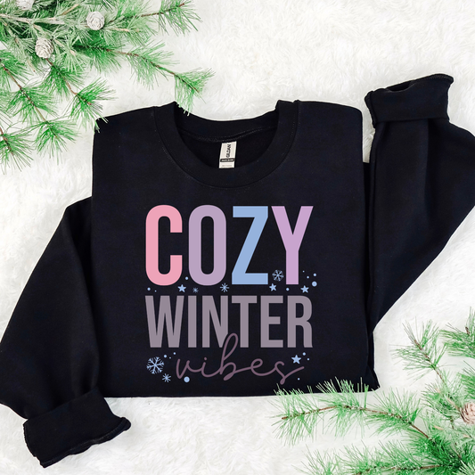 Cozy Winter Vibes DTF Transfer