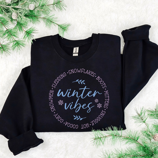 Winter Vibes DTF Transfer