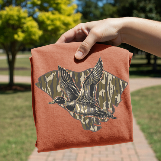 Camo South Carolina Duck Hunt DTF Transfer
