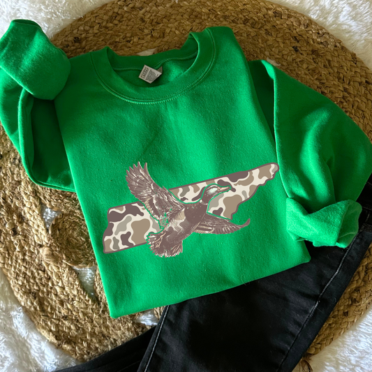 Camo Tennessee Duck Hunt DTF Transfer