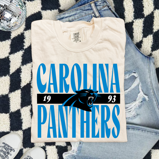 Carolina Panthers Score DTF Transfer