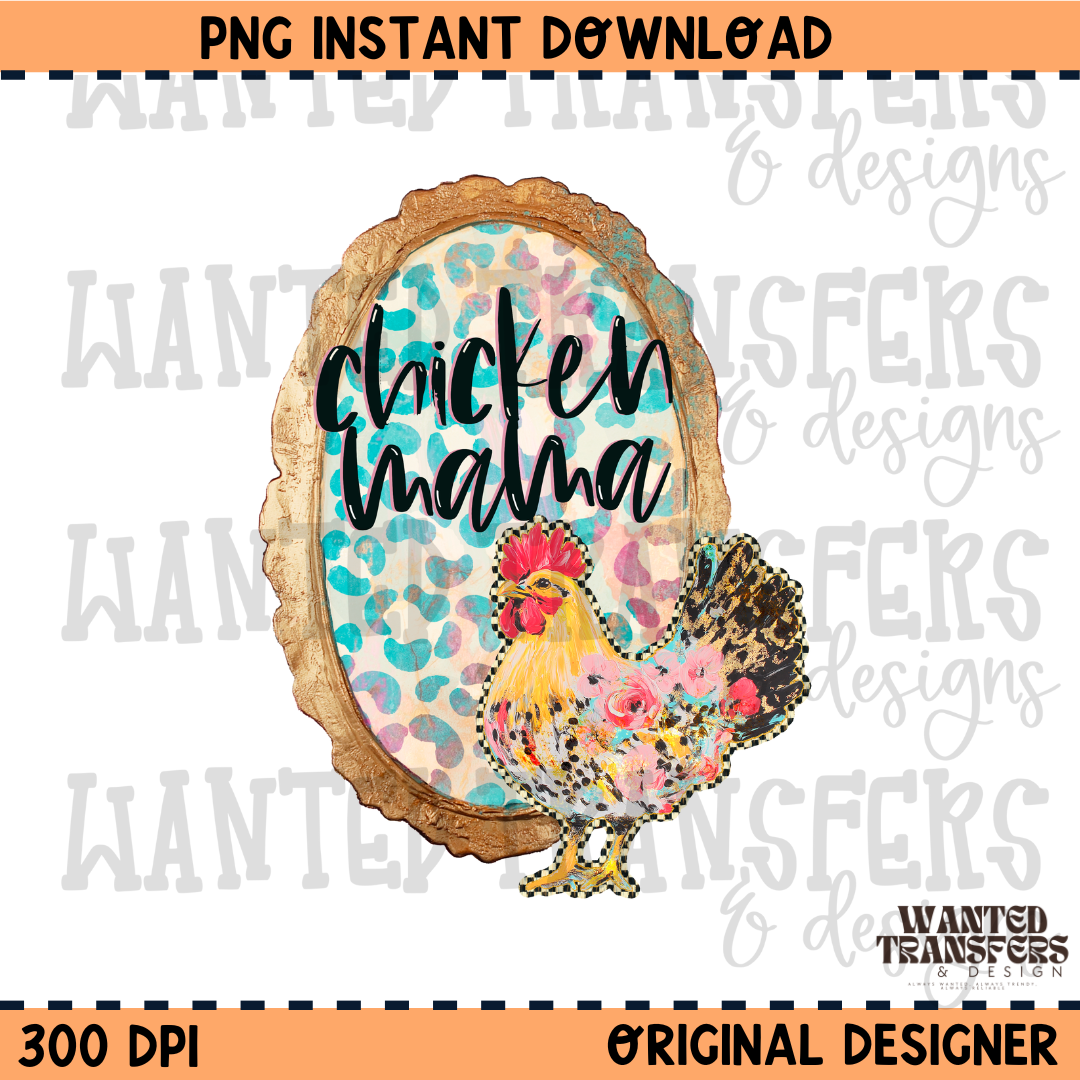 Chicken Mama PNG Digital Download