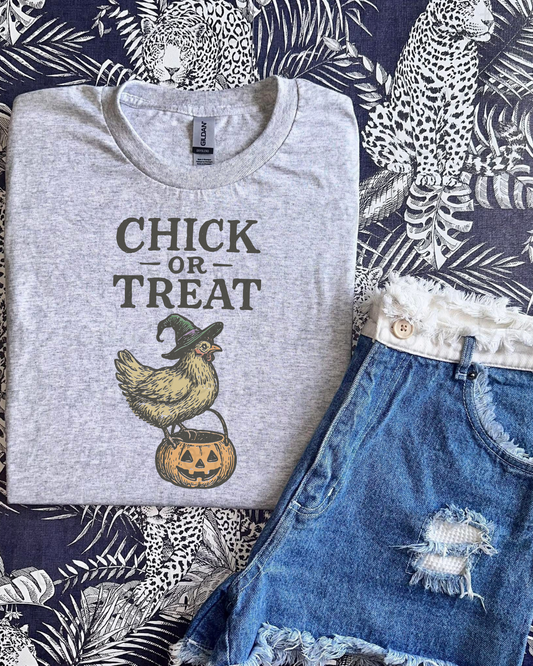 Chick Or Treat DTF Transfer