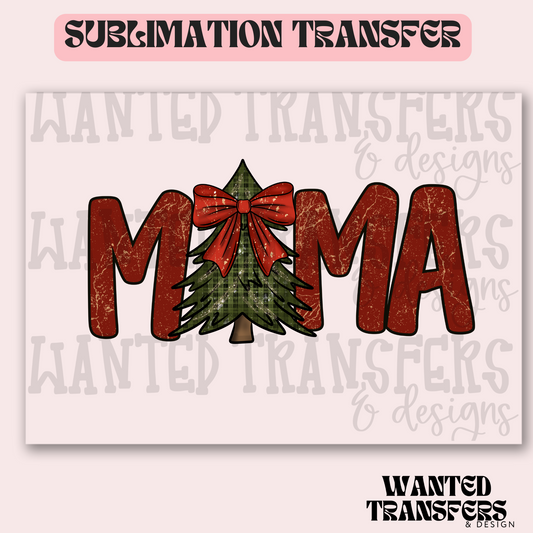 Christmas Mama Exclusive Sublimation Transfer