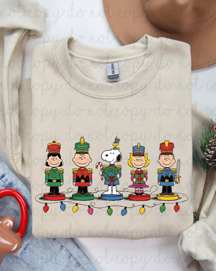 Christmas Character Nutcrackers DTF Transfer