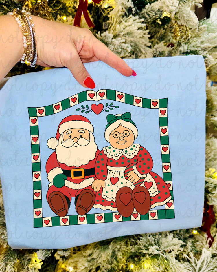 Christmas Clause DTF Transfer