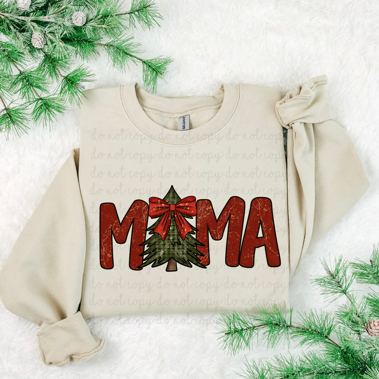 Christmas Mama Exclusive Sublimation Transfer