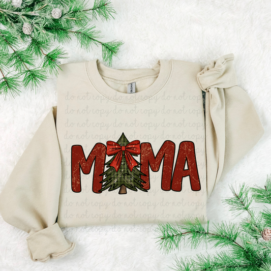 Christmas Mama DTF Transfer