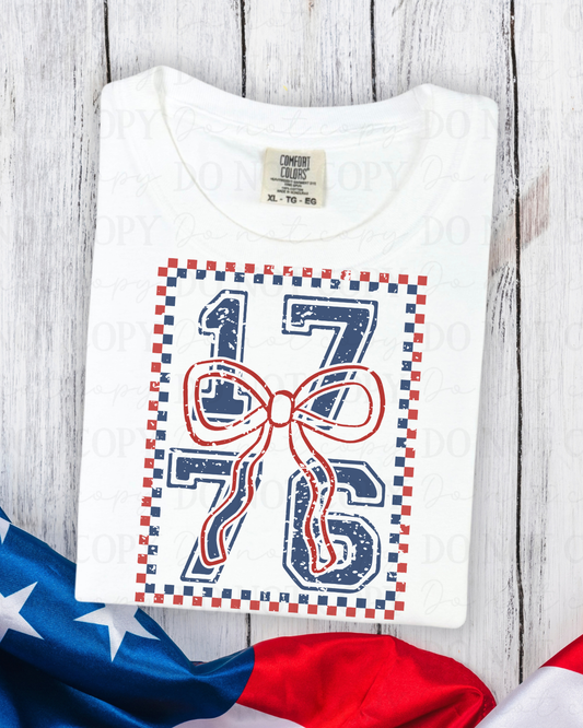 Coquette 1776 DTF Transfer