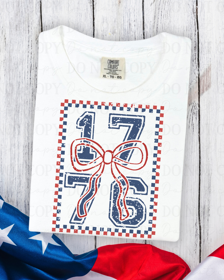 Coquette 1776 DTF Transfer