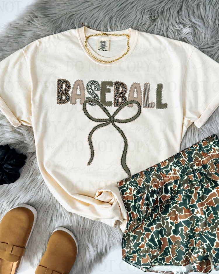 Coquette Baseball DTF Transfer