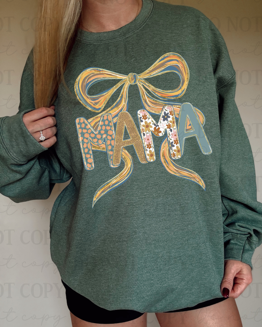 Coquette Fall Mama DTF Transfer