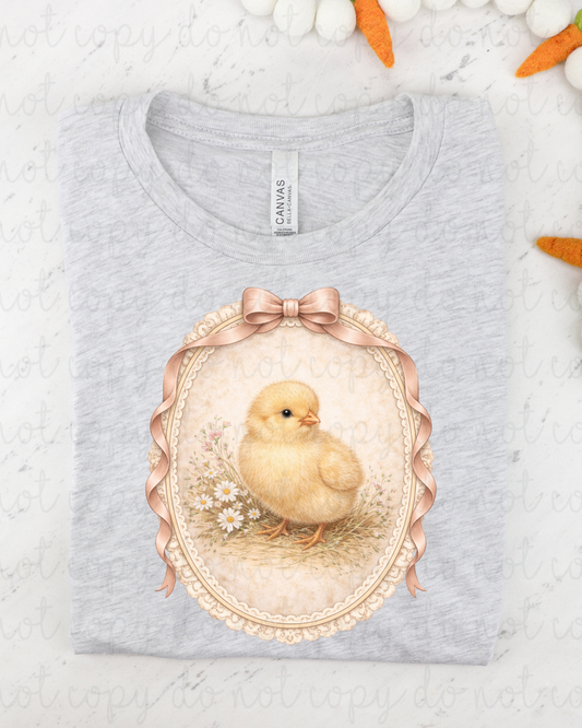 Coquette Frame Chick DTF Transfer