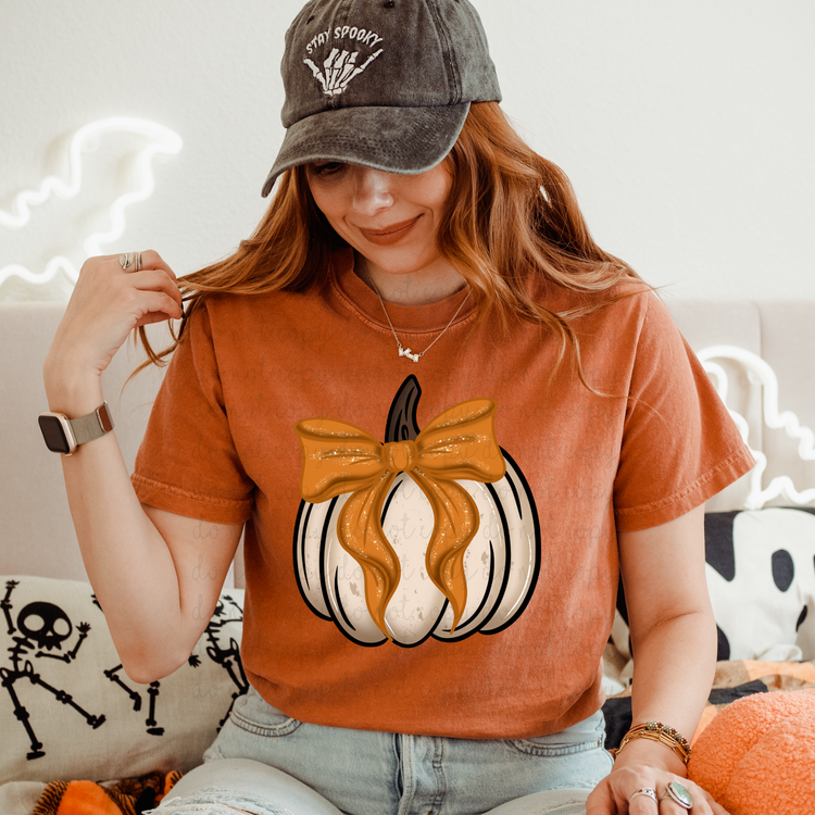 Coquette Pumpkin PNG Digital Download