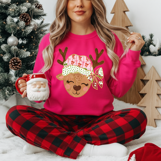 Coquette Reindeer DTF Transfer