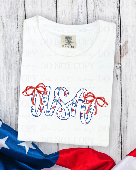 Coquette USA DTF Transfer