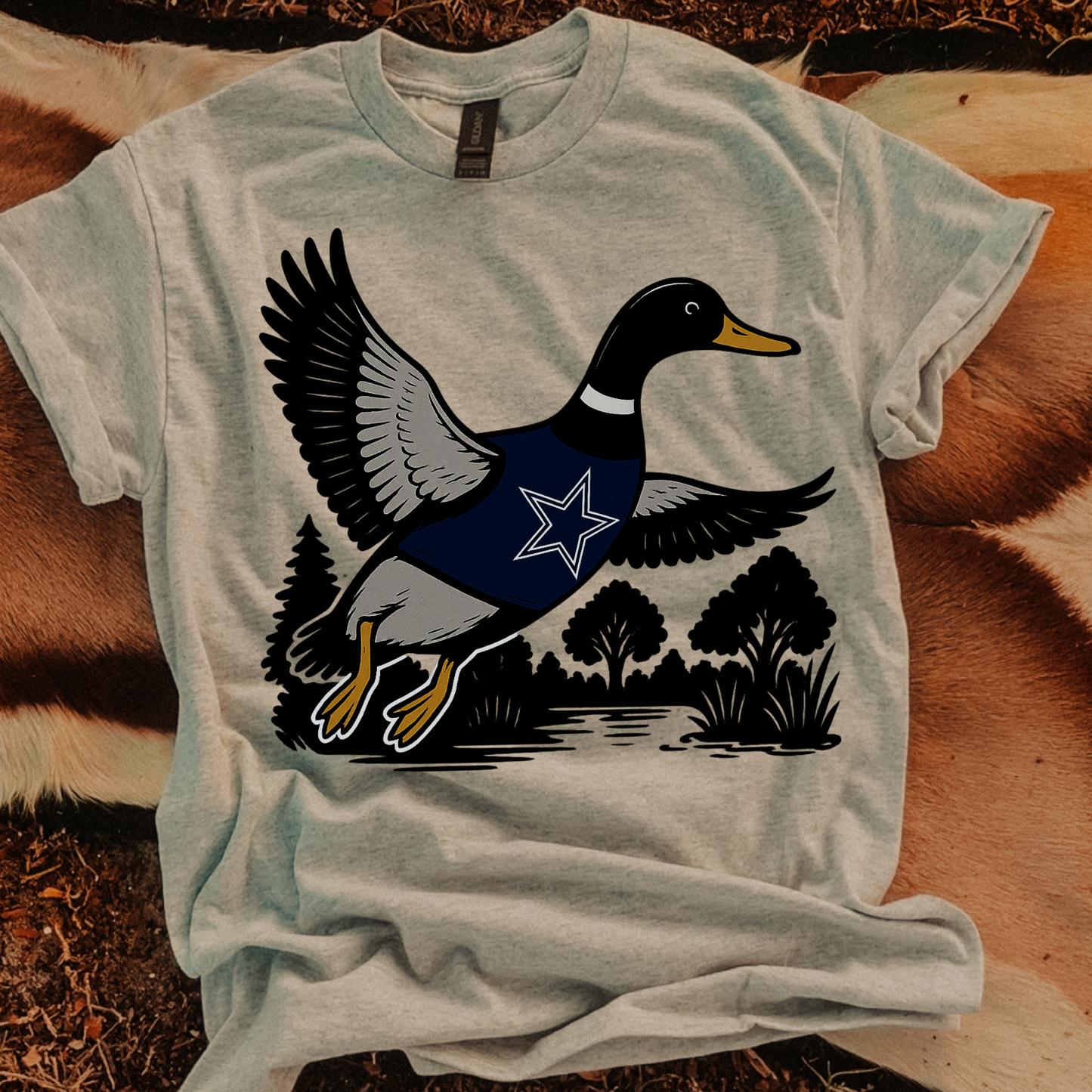 Mallard Game Day Cowboys DTF Transfer