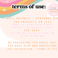 a poster with a rainbow wave and text that says, items of use small business