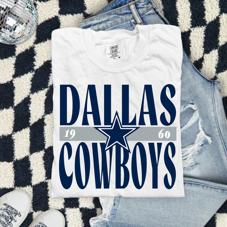 Dallas Cowboys Score DTF Transfer