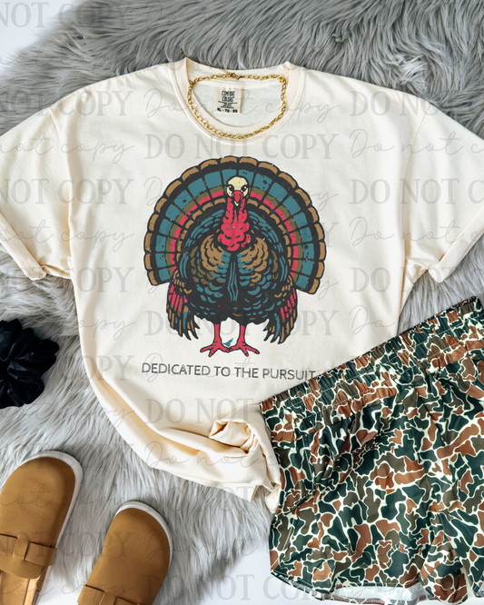 Dedicated To The Pursuit (Black) DTF Transfer