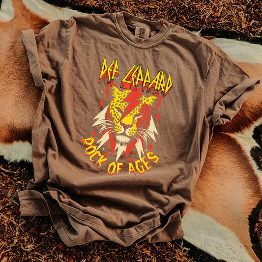 Def Leppard Rock Of Ages DTF Transfer