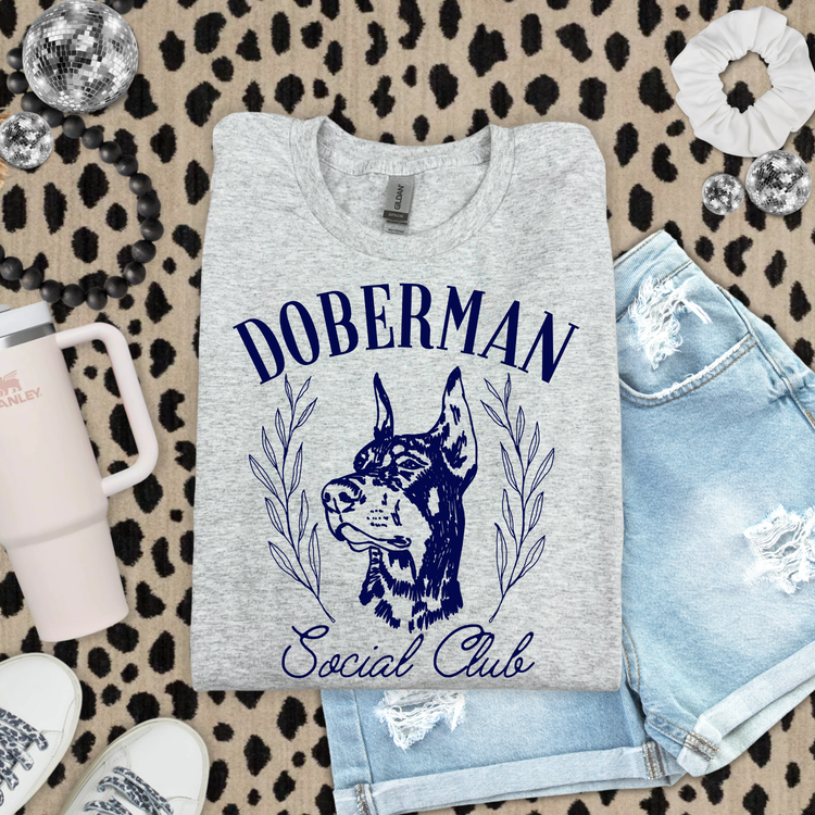 Doberman Social Club DTF Transfer