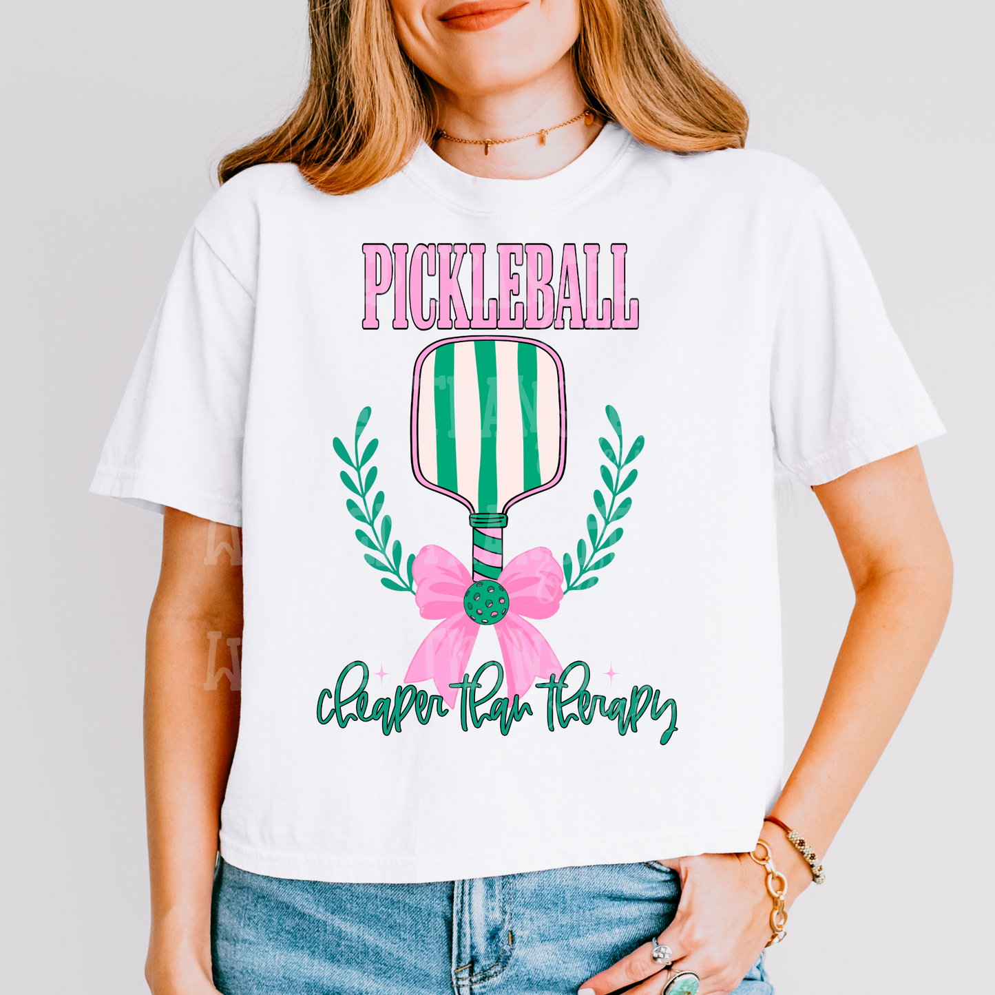Pickle Ball Therapy Exclusive Sublimation Transfer