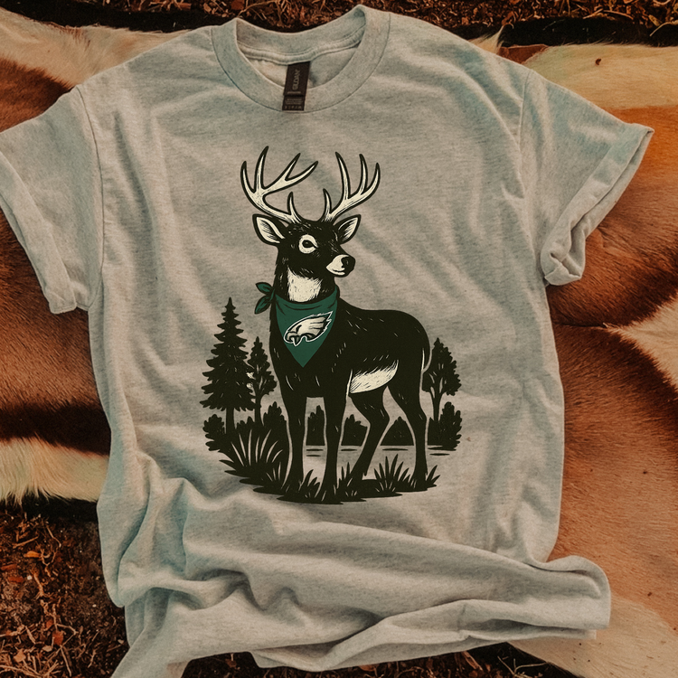 Deer Eagles DTF Transfer