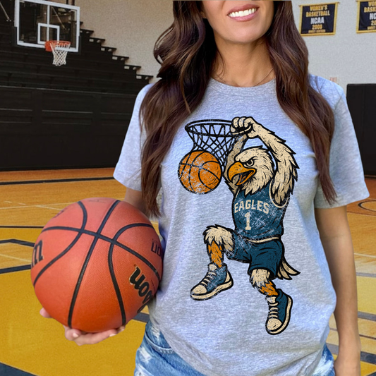 Eagles Blue DTF Transfer