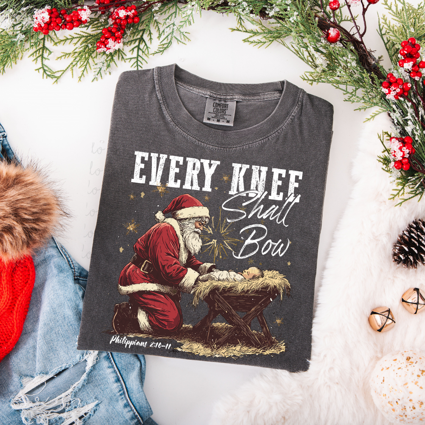 Every Knee Shall Bow DTF Transfer