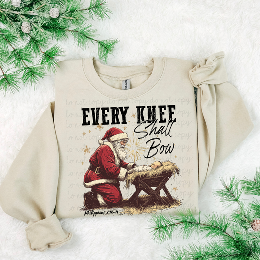 Every Knee Shall Bow DTF Transfer