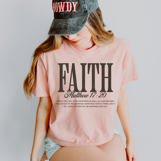 Faith (Black) DTF Transfer