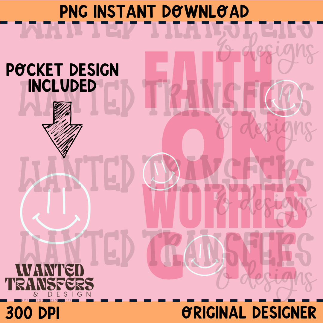 Faith On PNG Digital Download
