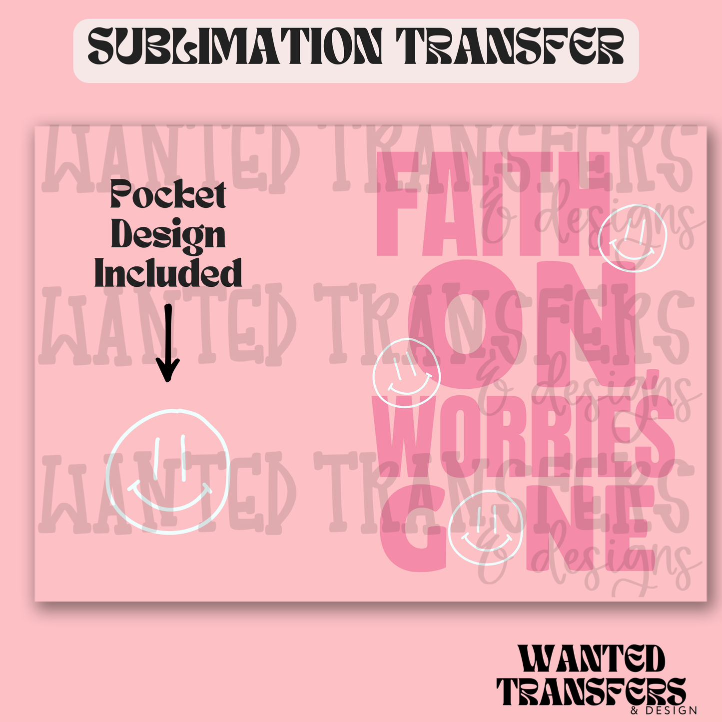 Faith On Exclusive Sublimation Transfer