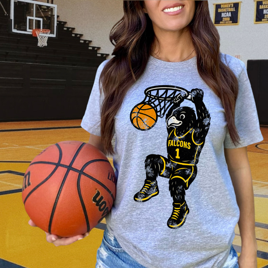 Falcons Black Gold DTF Transfer