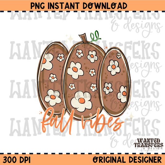Fall Vibes PNG Digital Download