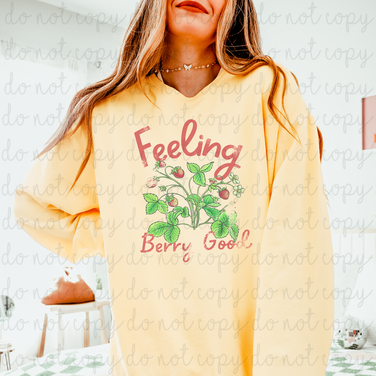 Feeling Berry Good DTF Transfer