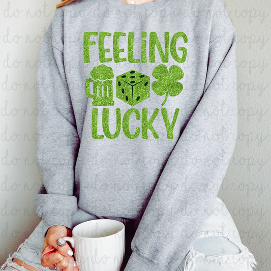 Feeling Lucky DTF Transfer