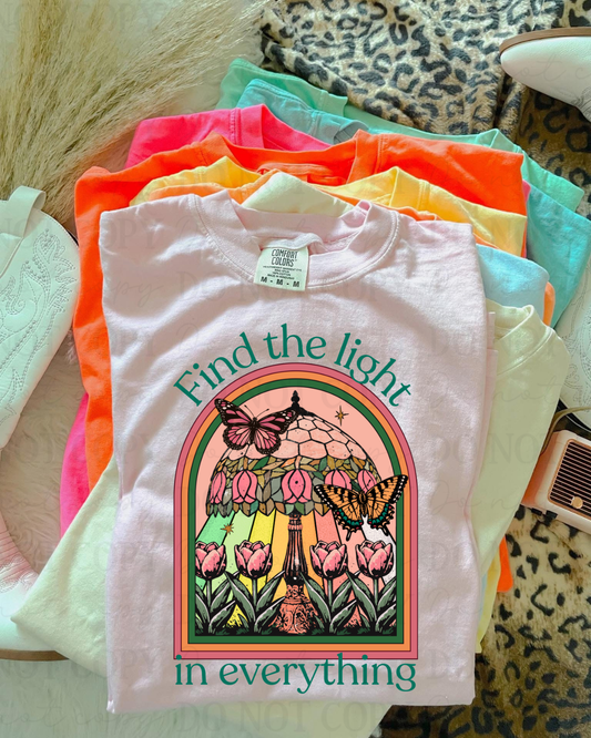Find The Light In Everything (Green) DTF Transfer