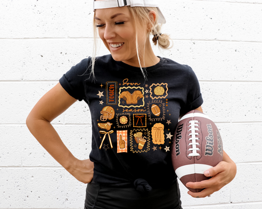 Football Coquette DTF Transfer