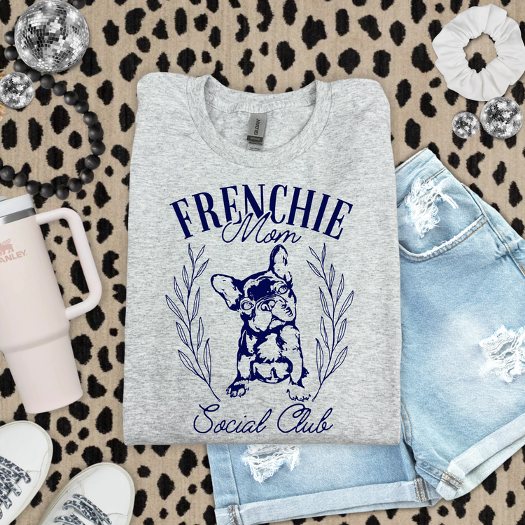 Frenchie Mom Social Club DTF Transfer
