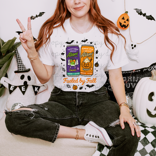 Fueled By Fall DTF Transfer