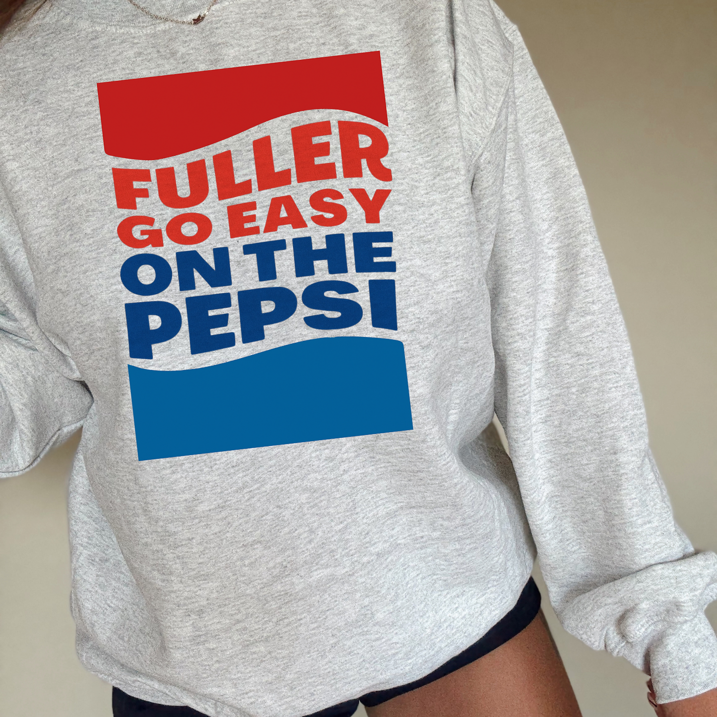 Fuller Go Easy Blue And Red DTF Transfer