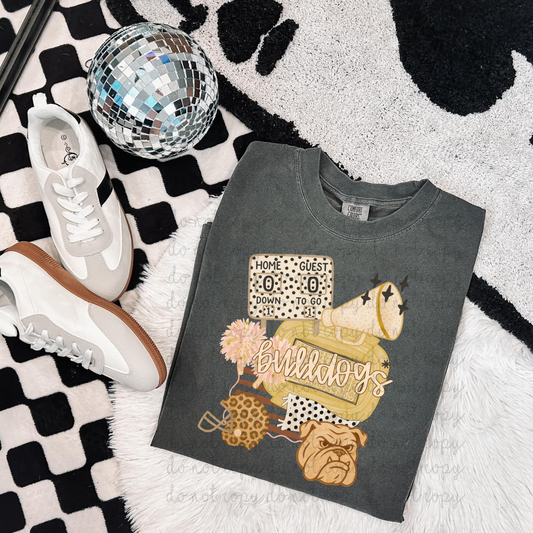 Game Day Bulldogs DTF Transfers