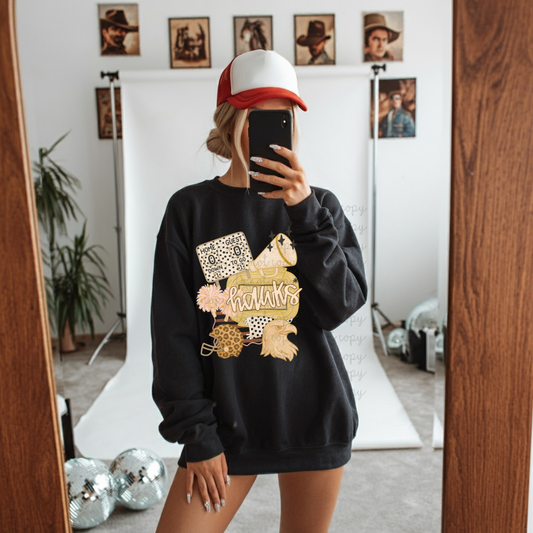 Game Day Hawks DTF Transfers